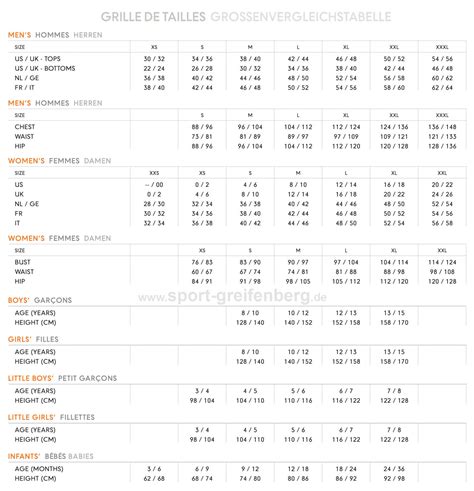 größentabelle adidas damen trikot|nike größen tabelle.